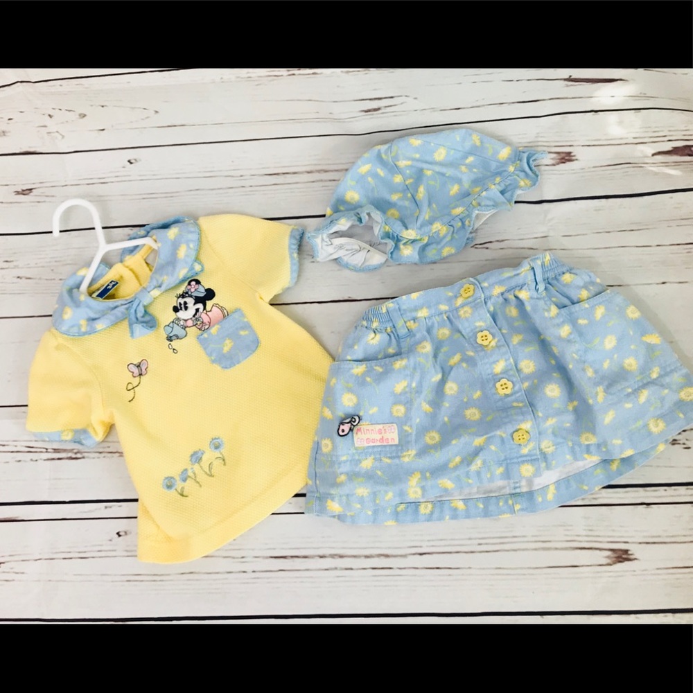 💕ADORABLE 3 pcs DISNEY BABY GIRL set 🤗😍